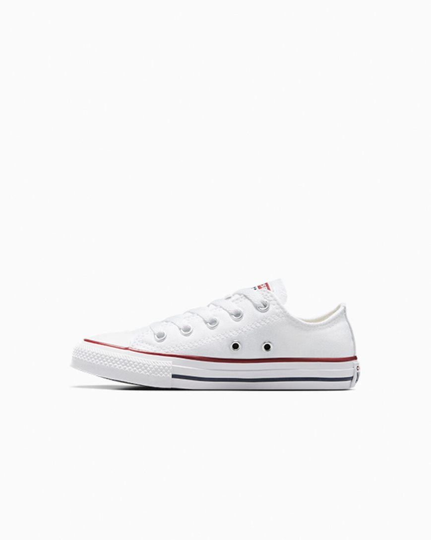 Boys' Converse Chuck Taylor All Star Classic Low Top Shoes White | AU 183E6X